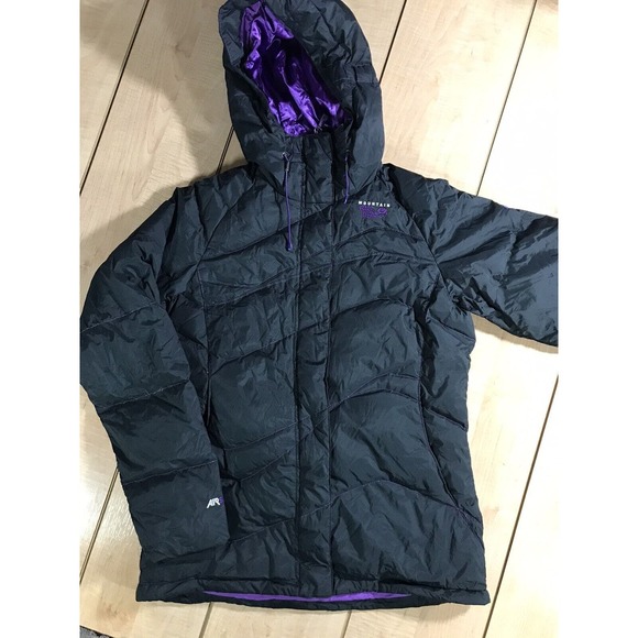 Mountain Hardwear Black Thick Down Puffer Jacket Airshield Women's Size Small - Picture 1 of 7